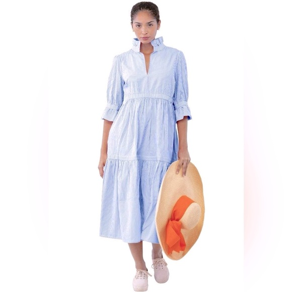 Gretchen Scott Elegant Blue Women's Dress size Small - Picture 1 of 10